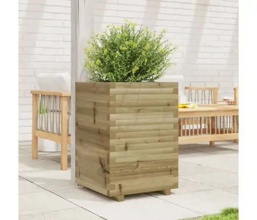 Aia Taimekast, 50X50X72 cm Immutatud Männipuit