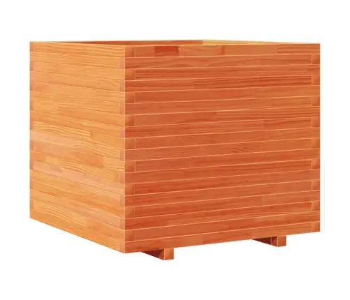 Sodo Lovelis, Vaško Rudas, 80X80X72cm Pušies Medienos Masyvas