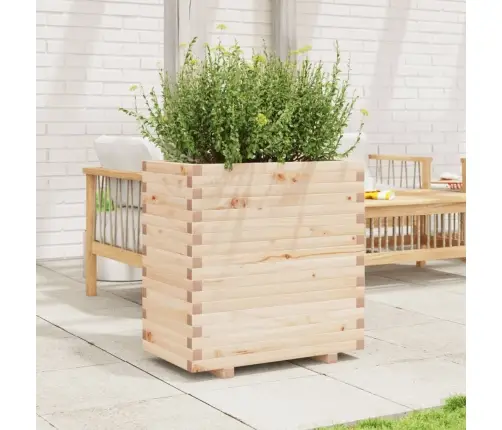 Sodo Lovelis, 70X40X72cm Pušies Medienos Masyvas