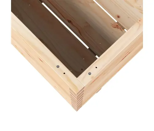 Sodo Lovelis, 70X40X72cm Pušies Medienos Masyvas