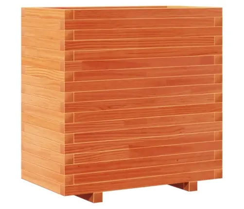 Dārza Puķu Kaste, Vaska Brūnas, 70X40X72 Cm, Priedes Masīvkoks Vidaxl