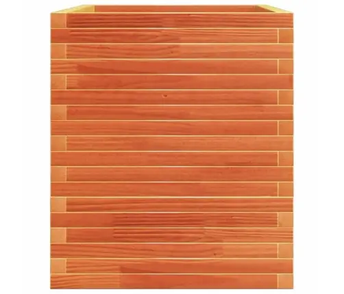 Dārza Puķu Kaste, Vaska Brūnas, 110X60X72 Cm, Priedes Masīvkoks Vidaxl