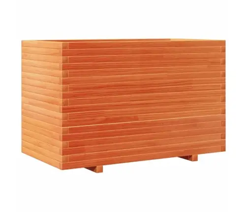 Dārza Puķu Kaste, Vaska Brūnas, 110X60X72 Cm, Priedes Masīvkoks Vidaxl