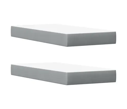 Voodi Koos Madratsiga, Valge, 200 X 200 cm Männipuit