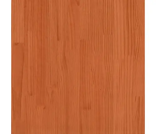 Gulta Ar Matraci, Vaska Brūnas, 90X190 Cm, Priedes Koks Vidaxl