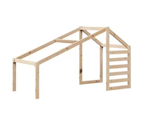 Dviaukštė Lova Be Čiužinio, 90X200cm Pušies Medienos Masyvas