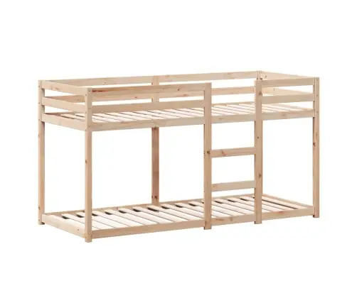 Katusega Narivoodi, 75 X 190 cm Männipuit