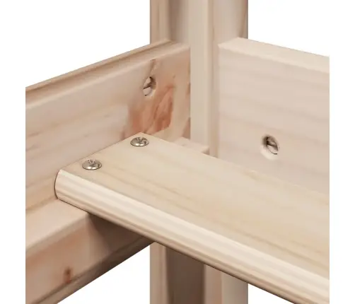 Katusega Voodiraam, 80 X 200 cm Männipuit