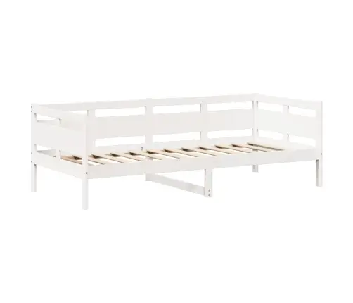 Päevavoodi Ja Pinkide Komplekt Ilma Madratsita, Valge,80X200 Cm