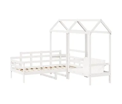 Dienas Gultas Un Sola Komplekts Ar Jumtu Bez Matrača 80X200 Cm Vidaxl