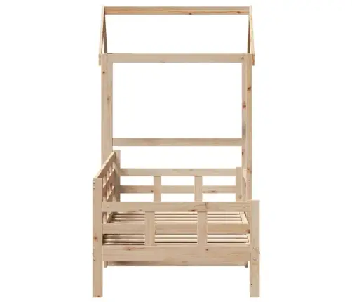 Päevavoodi Katusega Ilma Madratsita, 80 X 200 cm Puit