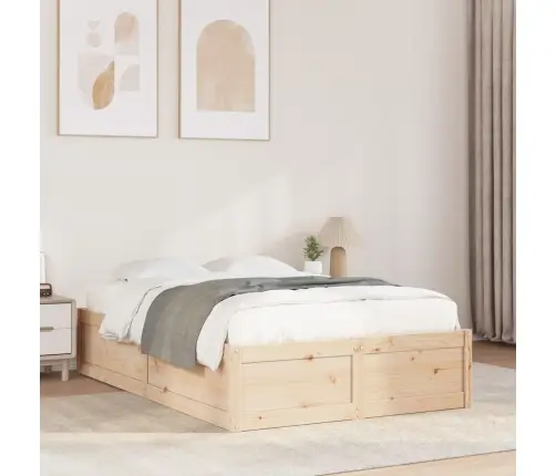 Lovos Rėmas Be Čiužinio, 120X190cm Pušies Masyvas