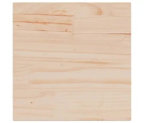 Stalviršis, 40X40X1,7cm Pušies Medienos Masyvas, Kvadratinis