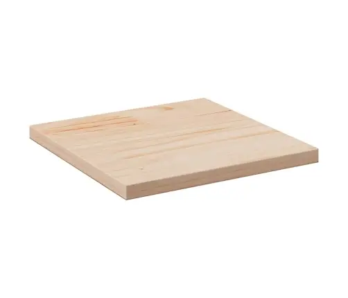 Stalviršis, 40X40X1,7cm Pušies Medienos Masyvas, Kvadratinis