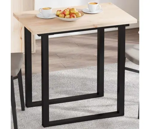 Galda Virsma, 80X50X2,5 Cm, Taisnstūra, Priedes Masīvkoks Vidaxl