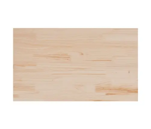 Galda Virsmas, 3 Gab., 80X47X2,5 Cm, Taisnstūra, Priedes Koks Vidaxl