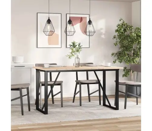 Galda Virsmas, 3 Gab., 80X47X2,5 Cm, Taisnstūra, Priedes Koks Vidaxl