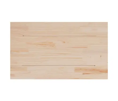 Galda Virsmas, 3 Gab., 80X47X2,5 Cm, Taisnstūra, Priedes Koks Vidaxl