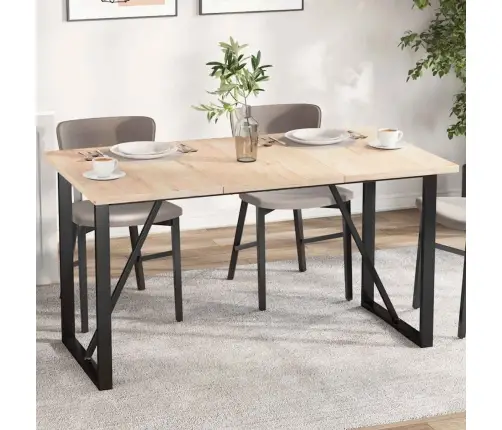 Galda Virsmas, 3 Gab., 80X47X2,5 Cm, Taisnstūra, Priedes Koks Vidaxl