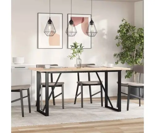 Galda Virsmas, 3 Gab., 80X53X2,5 Cm, Taisnstūra, Priedes Koks Vidaxl