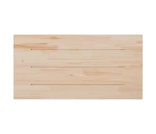 Lauaplaadid 4 Tk, Ristkülik, 100X50X2,5 cm Männipuit