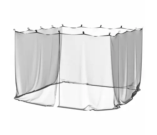 Sääsevõrk Õue, 220 Silma, Must, 300 X 300 X 200 Cm