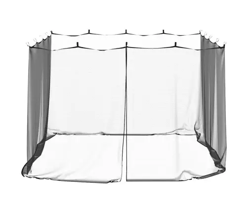 Sääsevõrk Õue, 220 Silma, Must, 300 X 300 X 200 Cm