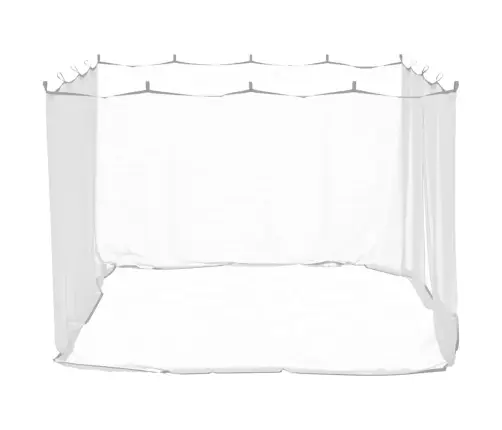 Sääsevõrk Õue, 220 Silma, Valge, 300 X 300 X 200 Cm