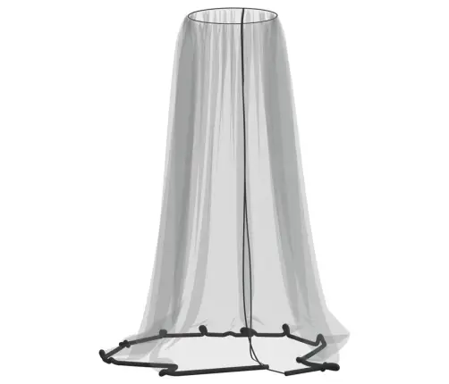 Sääsevõrk Vihmavarjule 220 Võrk Must Φ330X250 Cm