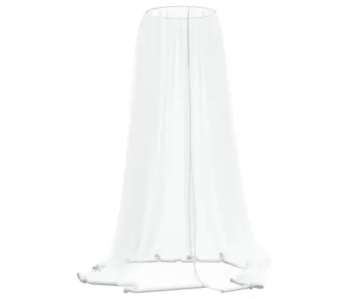 Moskītu Tīkls Lietussargam 220 Siets Balts Φ300X230 Cm Vidaxl