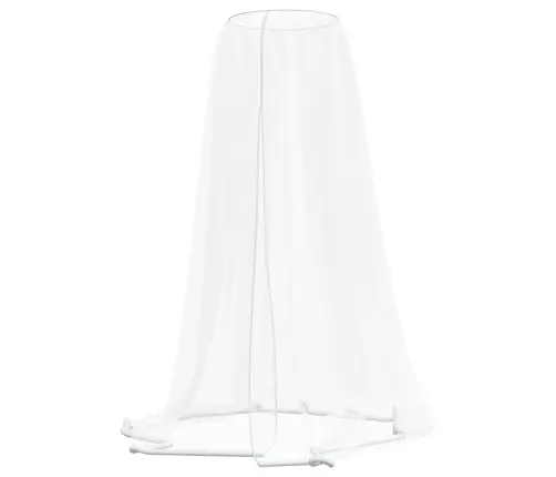 Moskītu Tīkls Lietussargam 220 Siets Balts Φ330X250 Cm Vidaxl