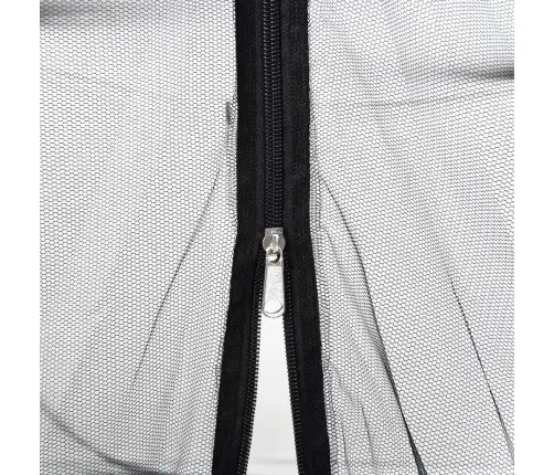 Insektu Tīkls Mongolia Ar Durvīm 220, Melns, 200X180X135 Cm Vidaxl