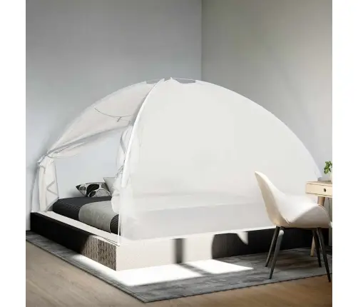 Insektu Tīkls Mongolia Ar Durvīm 220, Balts, 200X200X130 Cm Vidaxl