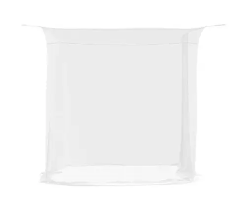 Rippuv Sääsevõrk 156 Võrgusilma Valge 220X100X150 Cm