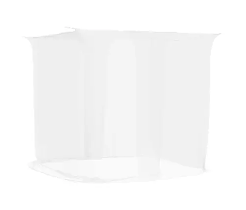 Insektu Tīkls Mongolia Ar Durvīm 156, Balts, 220X150X180 Cm Vidaxl