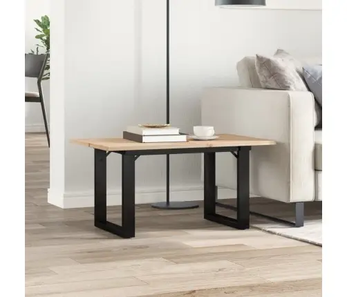 Kohvilaud, O-Raam, 80 X 50 X 40 cm Männipuit Ja Teras