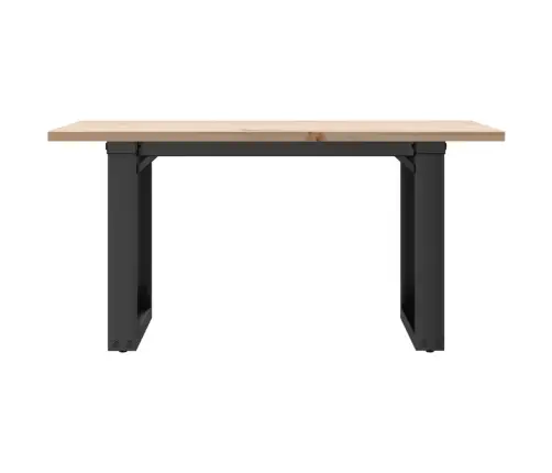 Kohvilaud, O-Raam, 80 X 50 X 40 cm Männipuit Ja Teras