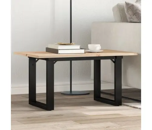 Kohvilaud, O-Raam, 80 X 50 X 40 cm Männipuit Ja Teras