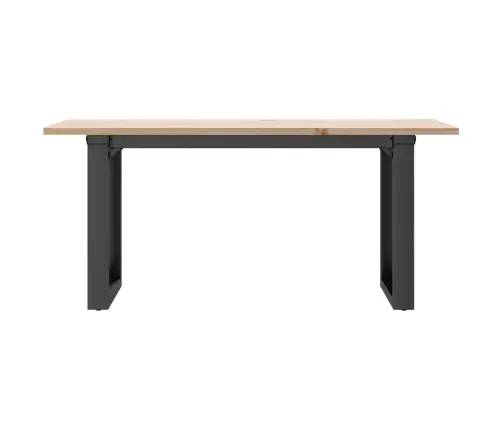 Kohvilaud, O-Raam, 100 X 50 X 45 cm Männipuit Ja Teras