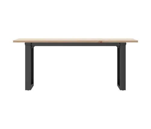 Kohvilaud, O-Raam, 110 X 40 X 45 cm Männipuit Ja Teras