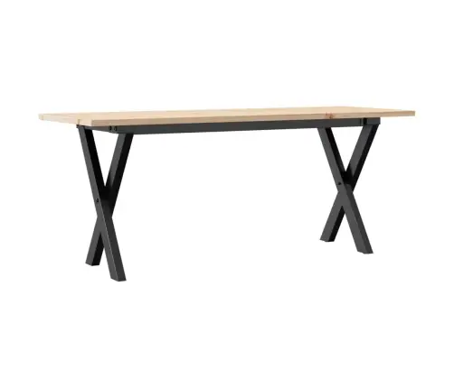 Kohvilaud, X-Raam, 110 X 40 X 45 cm Männipuit Ja Teras