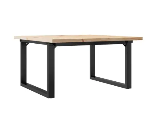 Kohvilaud, O-Raam, 90 X 90 X 45,5 cm Männipuit Ja Teras