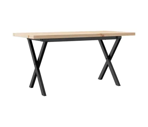 Kohvilaud, X-Raam, 90 X 40 X 45,5 cm Männipuit Ja Teras