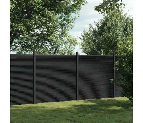 Tvoros Segmentas, Pilkos Spalvos, 353X186cm Wpc