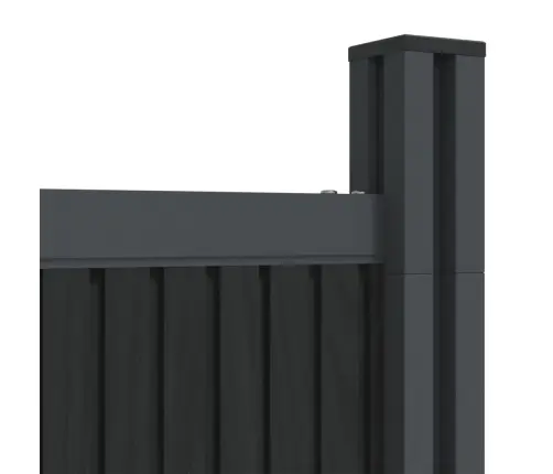 Tvoros Segmentas, Pilkos Spalvos, 1045X186cm Wpc Tvoros Segmentas, Pilkos Spalvos, 1045X186cm Wpc