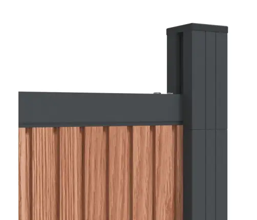 Aiapaneel, Pruun, 526 X 186 cm Wpc