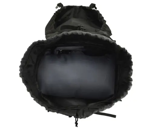 Pārgājienu Mugursoma, Melna, 80 L, Oksfordas Audums Vidaxl