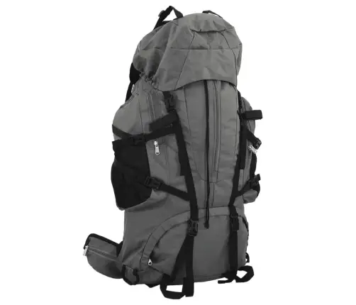 Pārgājienu Mugursoma, Pelēka, 80 L, Oksfordas Audums Vidaxl