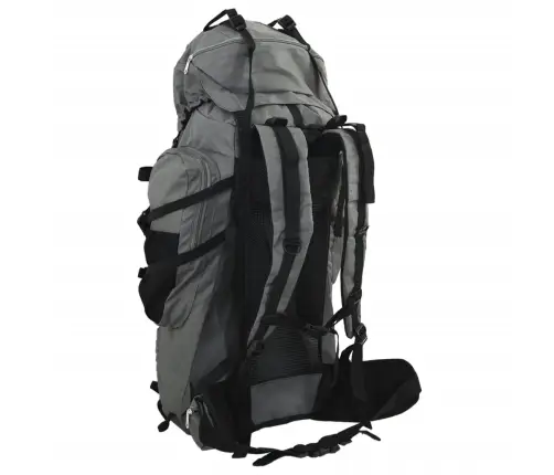 Pārgājienu Mugursoma, Pelēka, 80 L, Oksfordas Audums Vidaxl