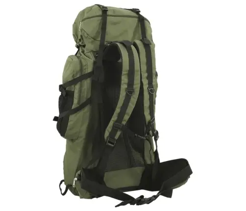 Turistinė Kuprinė, Uniformnė Žalia, 80L, Oksfordo Audinys